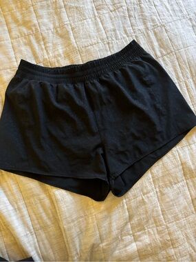Marika Black Athletic Running Shorts